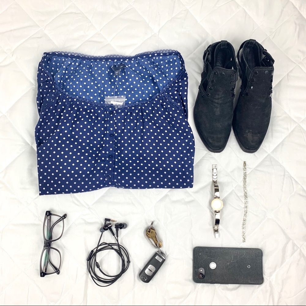 GAP Polka Dot Blouse